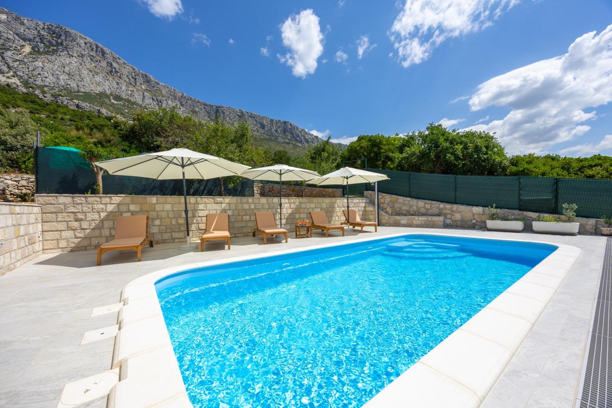 Private Villa Golden Hour With A View Of Split Area Kaštel Sućurac 外观 照片